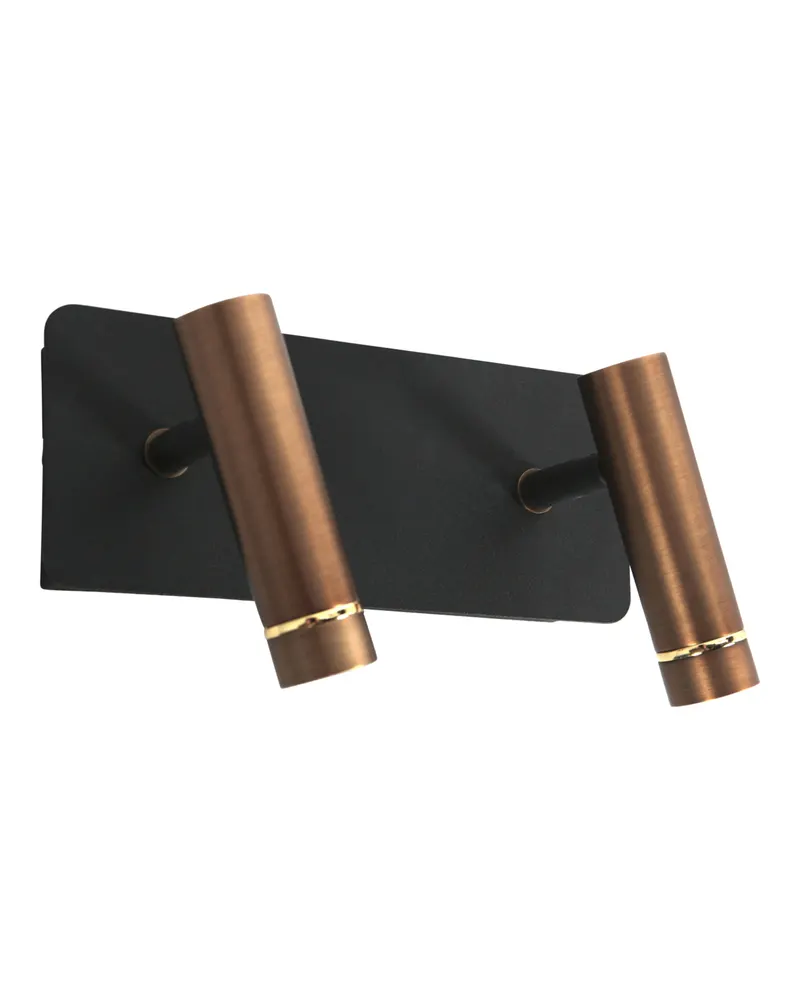 Mexlite Lumo Wandleuchte mit beweglichem Lesearm in Bronze, Ansicht 6