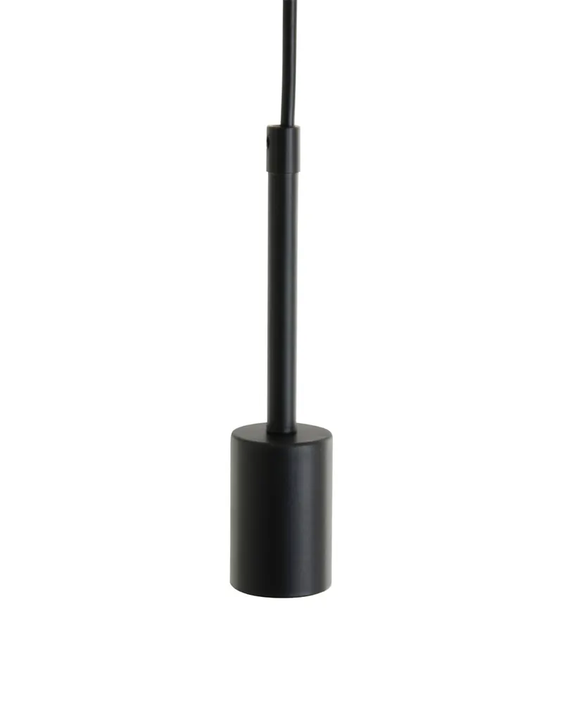 Minimalics Pendelleuchte mit E27-Fassung, schwarz in Schwarz, Ansicht 4
