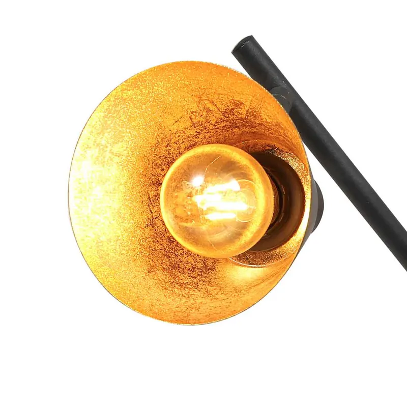 Mexlite Oeroe Spot mit drei E14-Lichtpunkten in Gold, Schwarz, Ansicht 11