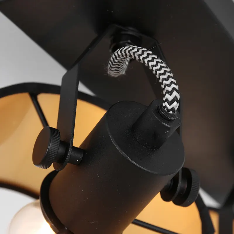 Mexlite Ornoir Spot mit zwei E14-Lichtpunkten in Gold, Schwarz, Ansicht 11