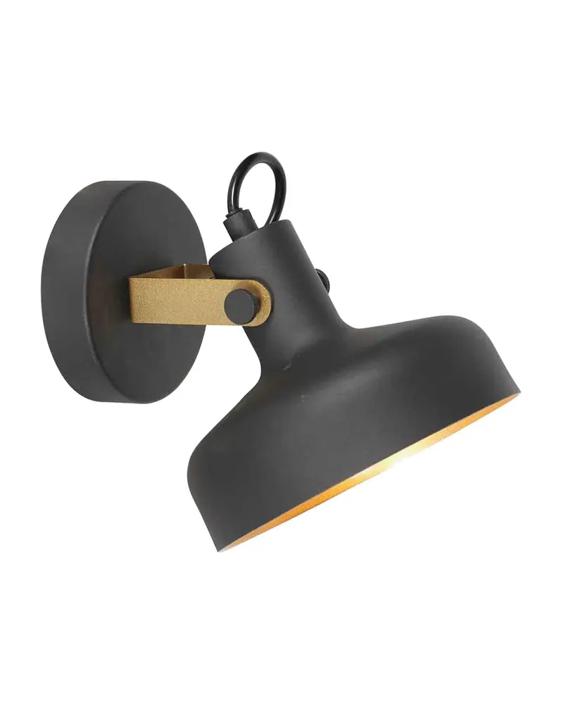 Prato Wandleuchte mit schwenkbarem E14-Lichtpunkt