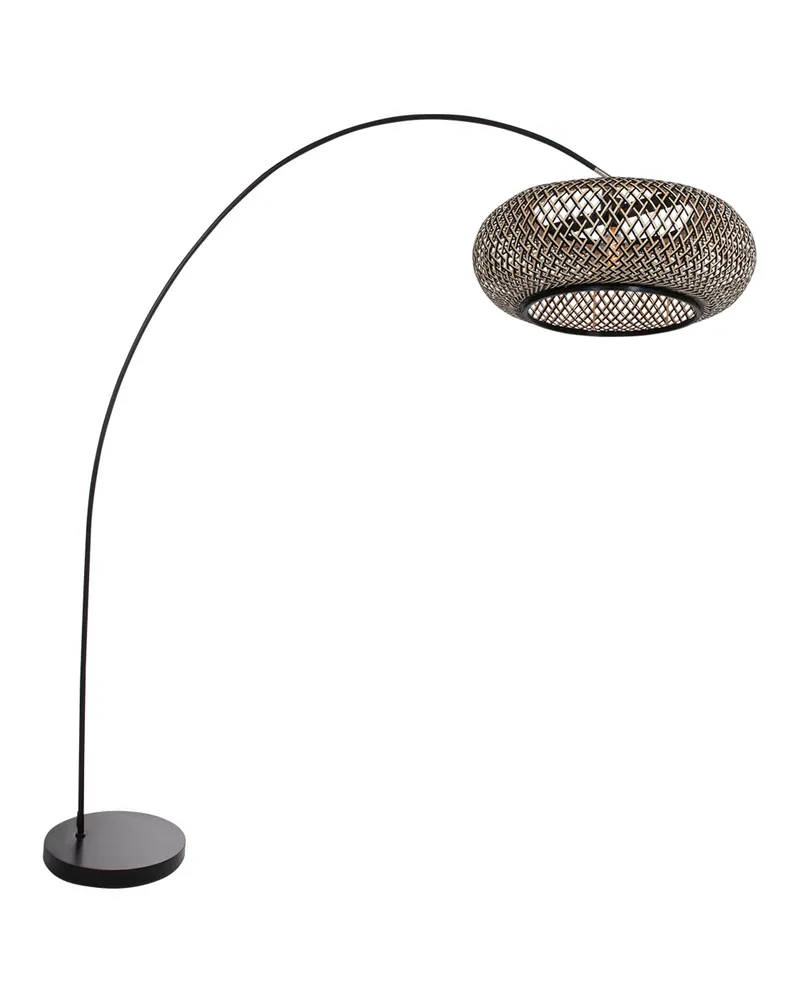 Solva Stehlampe aus Bambus und Metall
