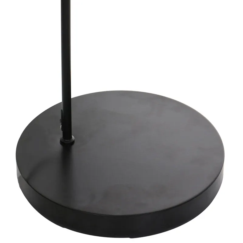 Solva Stehlampe aus Bambus und Metall in Naturfarben, Schwarz, Ansicht 7
