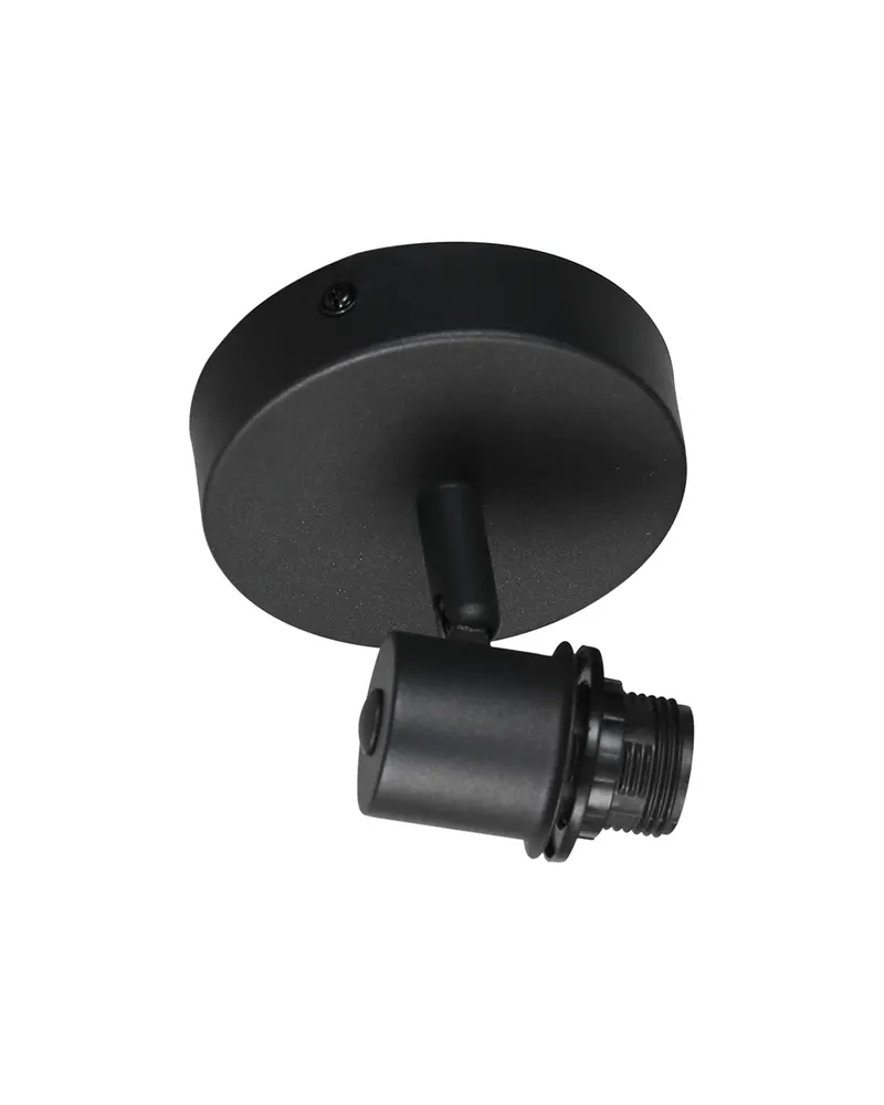 Mexlite Sumba Wandspot mit E14-Fassung, 1-flammig in Naturfarben, Schwarz, Ansicht 4