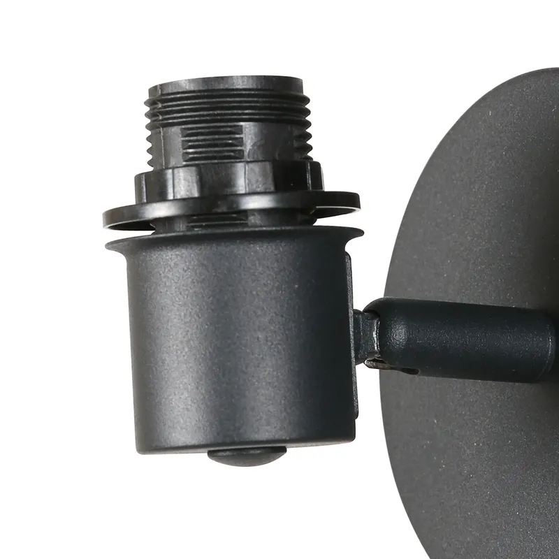 Mexlite Sumba Wandspot mit E14-Fassung, 1-flammig in Naturfarben, Schwarz, Ansicht 6