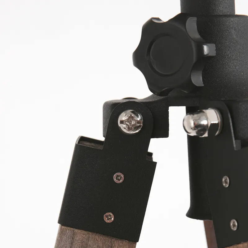 Mexlite Triek Stehlampe aus Holz, Metall und Textil in Schwarz, Ansicht 13