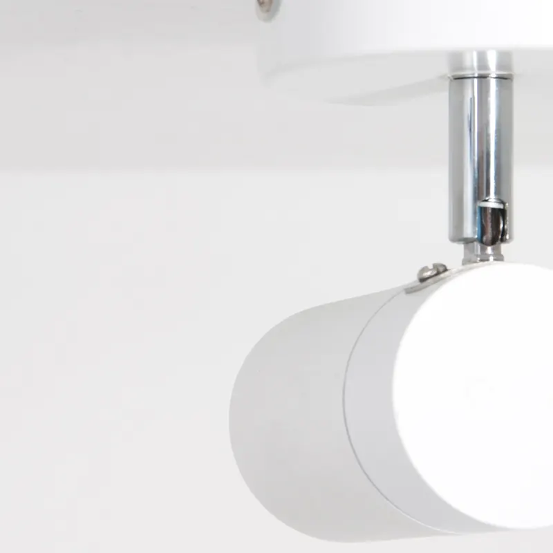 Mexlite Upround Spot mit schwenkbarem GU10-Lichtpunkt in Weiß, Ansicht 11