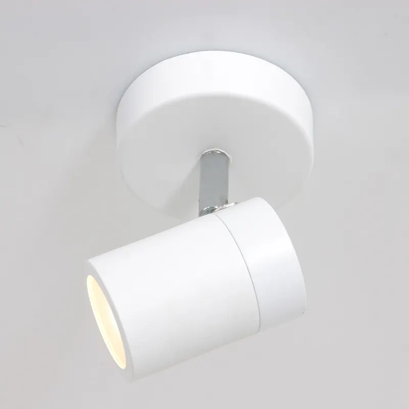 Mexlite Upround Spot mit schwenkbarem GU10-Lichtpunkt in Weiß, Ansicht 7