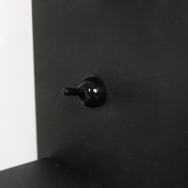 Upround Wandleuchte mit verstellbarem Lesearm in Schwarz, Ansicht 5