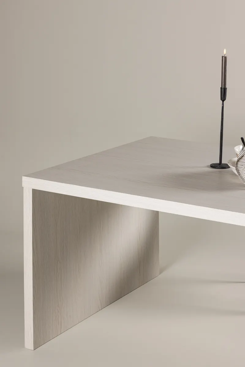 Mika Esstisch 230 × 110 cm mit Seitenregal, im Wohnraum, Ansicht 4