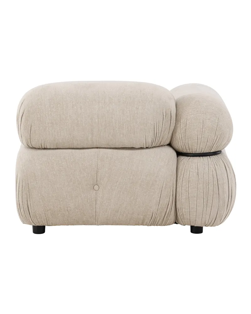 Mika Sofa-Modul mit gerundeten Polsterrollen in 95 × 70 × 95 cm, rechts, Ansicht 11