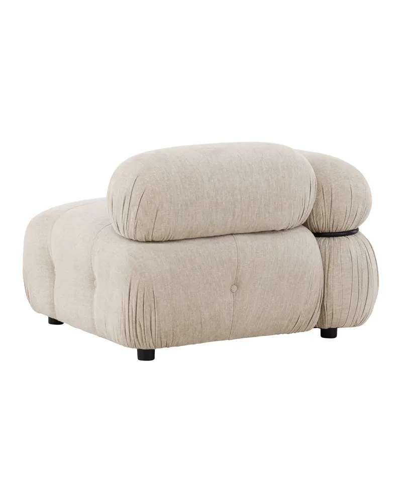 Mika Sofa-Modul mit gerundeten Polsterrollen in 95 × 70 × 95 cm, rechts, Ansicht 7