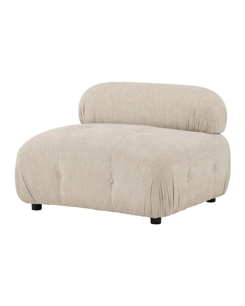 Mika Sofa-Modul mit gerundeten Polsterrollen in 95 × 70 × 95 cm, Ansicht 6