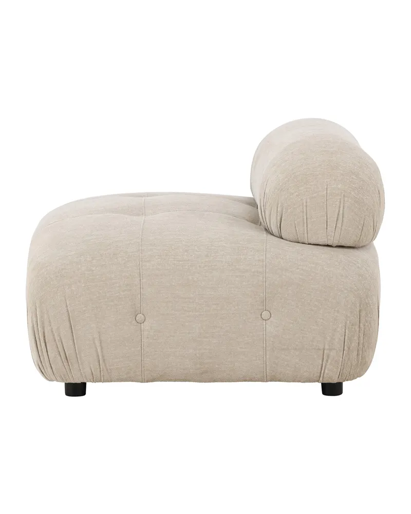 Mika Sofa-Modul mit gerundeten Polsterrollen in 95 × 70 × 95 cm, Ansicht 7