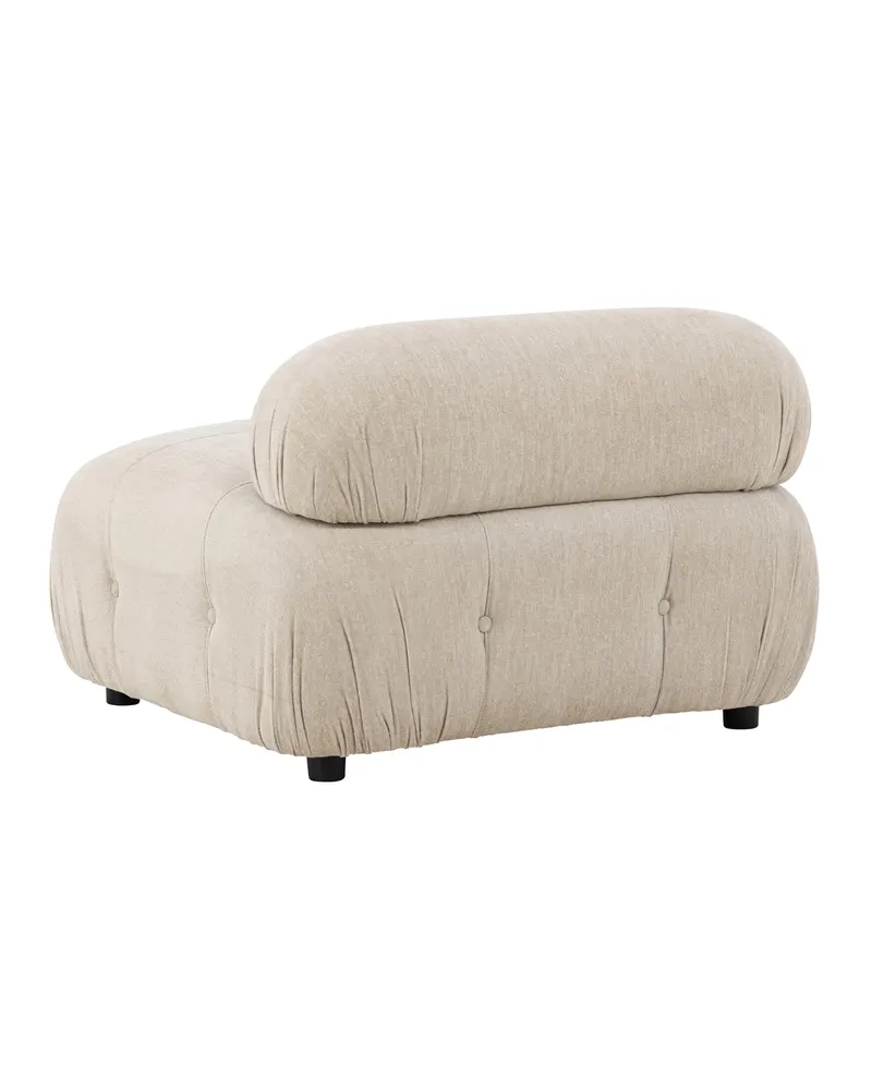 Mika Sofa-Modul mit gerundeten Polsterrollen in 95 × 70 × 95 cm, Ansicht 5