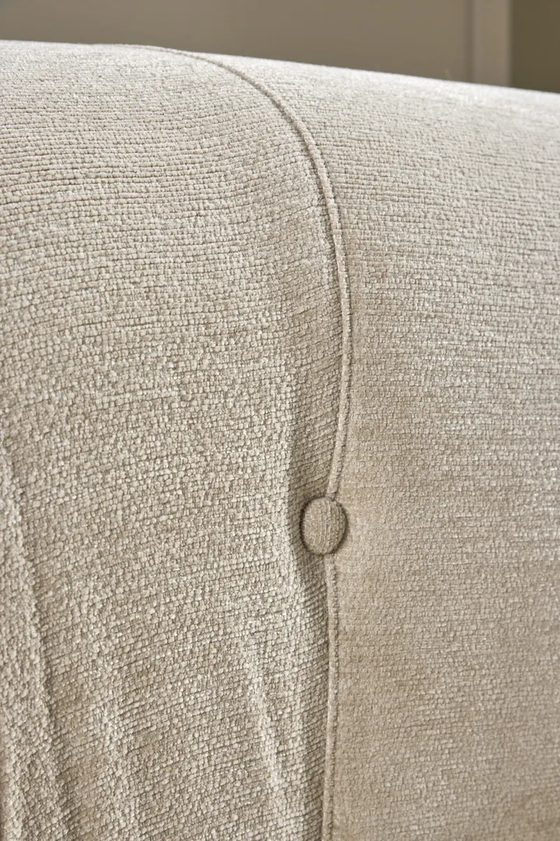 Mika Sofa-Modul mit gerundeten Polsterrollen in 67 × 44 × 94 cm, im Wohnraum, Ansicht 3