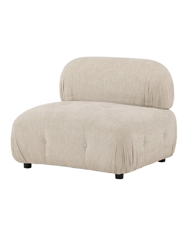 Mika Sofa-Modul mit gerundeten Polsterrollen in 95 × 80 × 95 cm, Ansicht 6