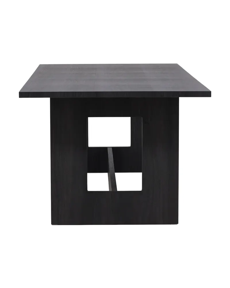 Milly schwarzer Esstisch 235 × 100 cm, Ansicht 6