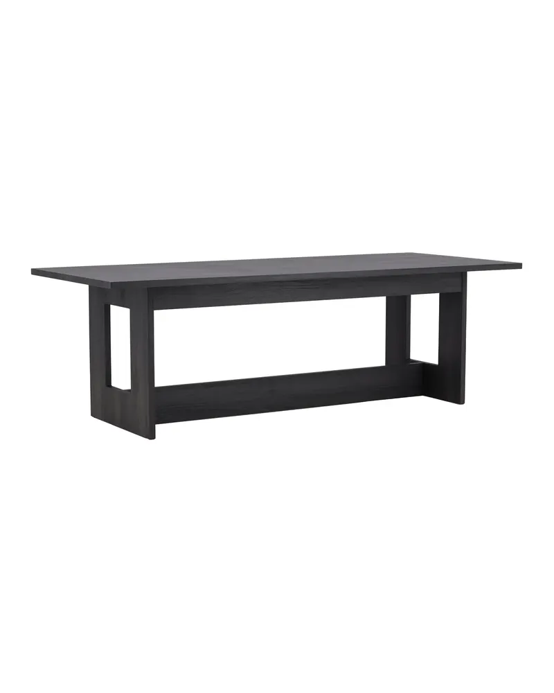 Milly schwarzer Esstisch 235 × 100 cm, Ansicht 12