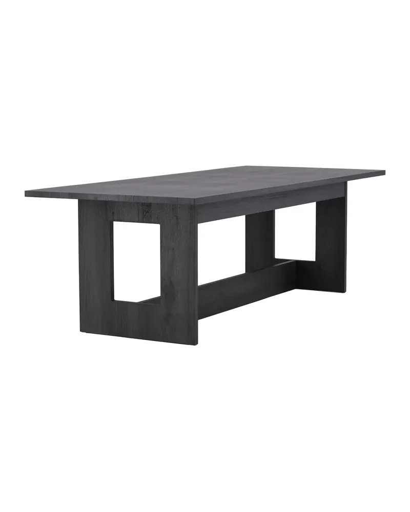 Milly schwarzer Esstisch 235 × 100 cm, Ansicht 2