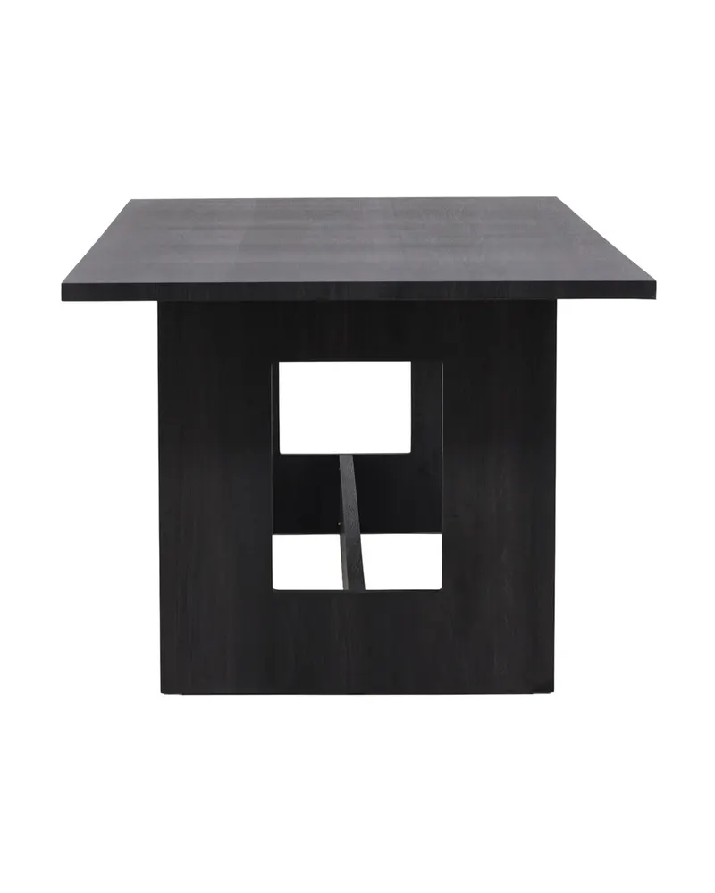 Milly schwarzer Esstisch 235 × 100 cm, Ansicht 3