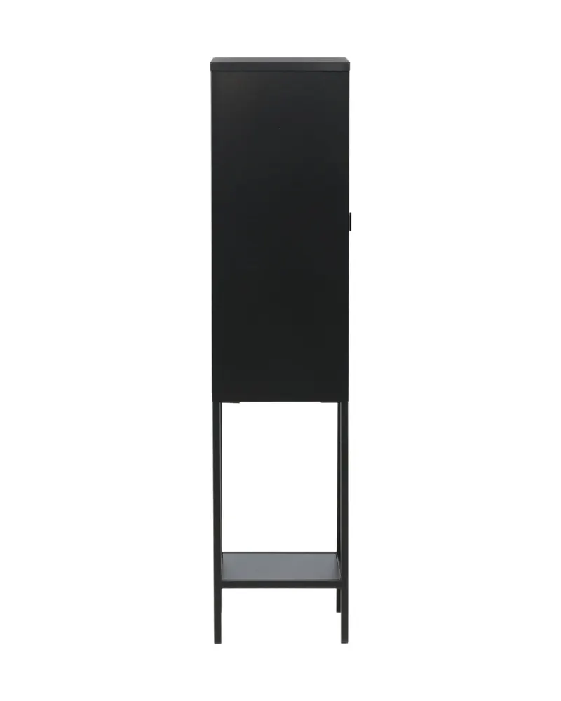Misha Sideboard aus Stahl in 35 × 150 × 41 cm, Schwarz, Ansicht 10