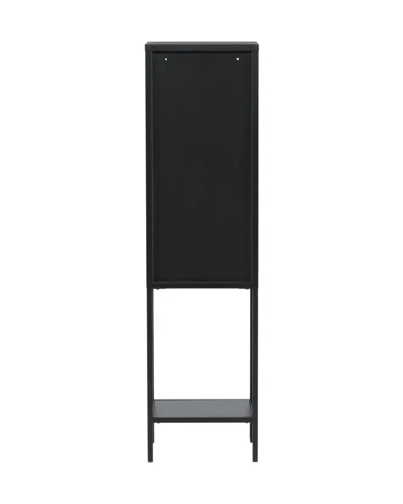 Misha Sideboard aus Stahl in 35 × 150 × 41 cm, Schwarz, Ansicht 7