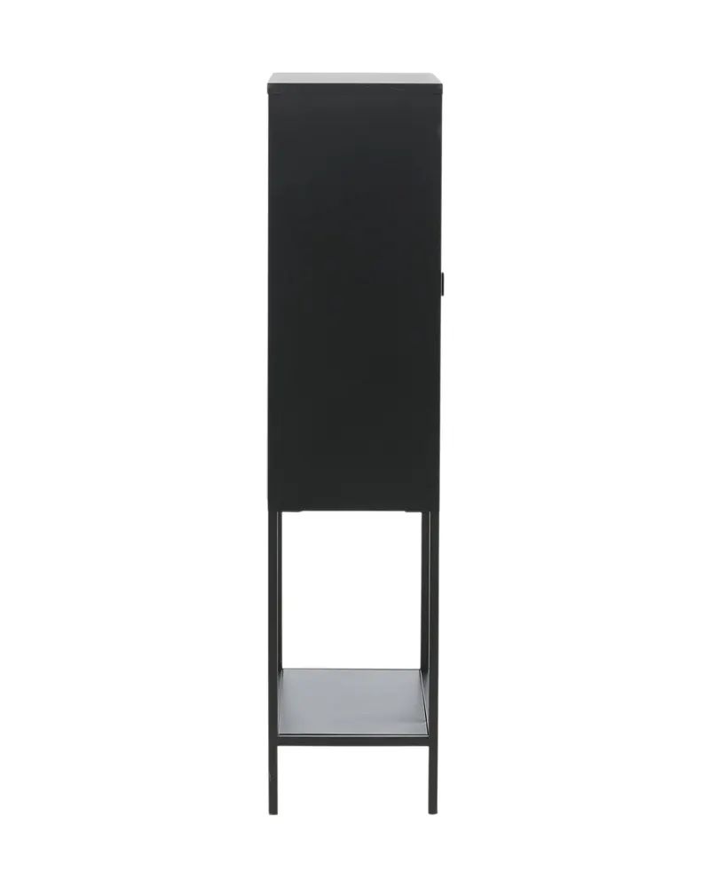 Misha Sideboard aus Stahl in 35 × 150 × 75 cm, Schwarz, Ansicht 10