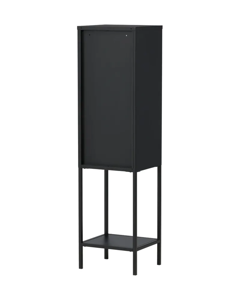 Misha Sideboard aus Stahl in 35 × 150 × 40,5 cm, Schwarz, Ansicht 11