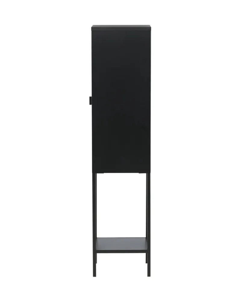 Misha Sideboard aus Stahl in 35 × 150 × 40,5 cm, Schwarz, Ansicht 8
