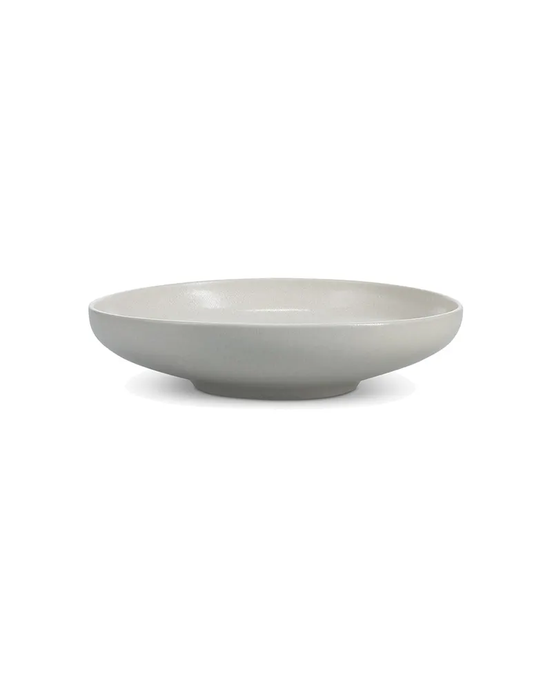 Mochi Schale aus Steinzeug in Beige, strukturiert glasiert