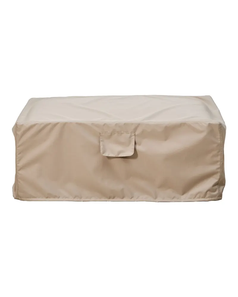 Möbel-Schutzhülle Dawson, Taupe, Pouf von Richmond Interiors