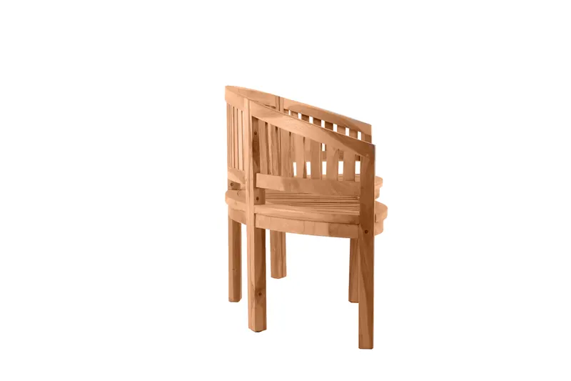Gartensitzbank 150 cm aus Teakholz, natur, Ansicht 2