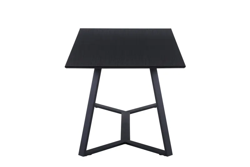 Tisch 180 × 90 cm, dunkelgrau/schwarz, Ansicht 3