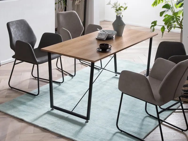 Tisch 140 × 70 cm, Akazie-Dekor/natur, Ansicht 25