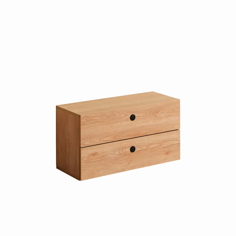 Schubladenkasten mit 2 Schubladen, Akazie-Dekor, Ansicht 2