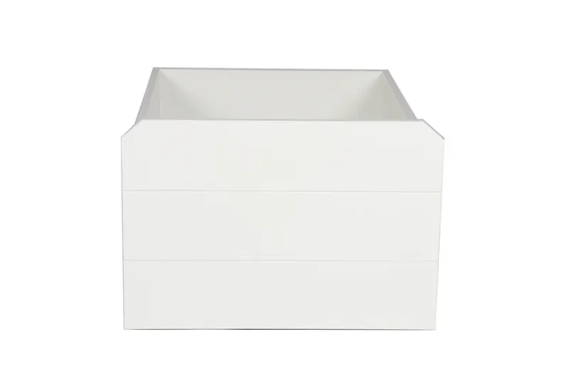 Schubladen-Set für Hochbett, MDF, weiß/natur, Ansicht 3