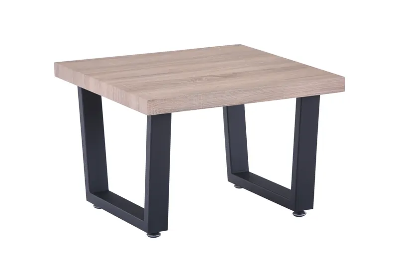Couchtisch 60 × 60 cm, Sonoma-Eiche-Dekor, Ansicht 2