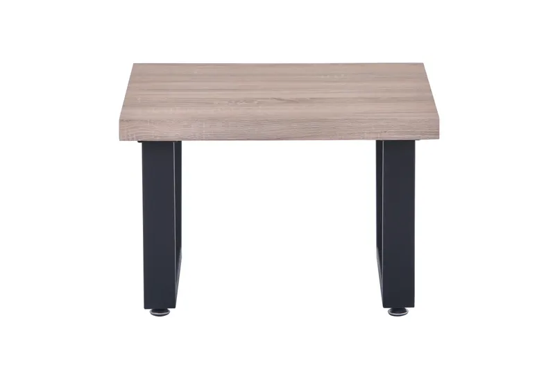Couchtisch 60 × 60 cm, Sonoma-Eiche-Dekor, Ansicht 3