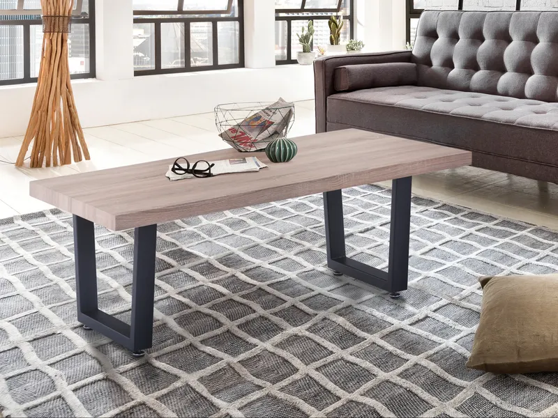 Couchtisch 120 × 60 × 40 cm, Sonoma-Eiche-Dekor, Ansicht 5