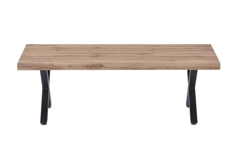 Couchtisch 120 × 60 × 40 cm, Wildeiche-Dekor, Ansicht 2