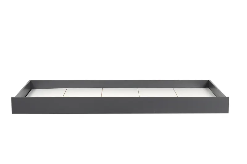 Kinderbett mit Schublade in Zeltform, Grau und Natur, Ansicht 2
