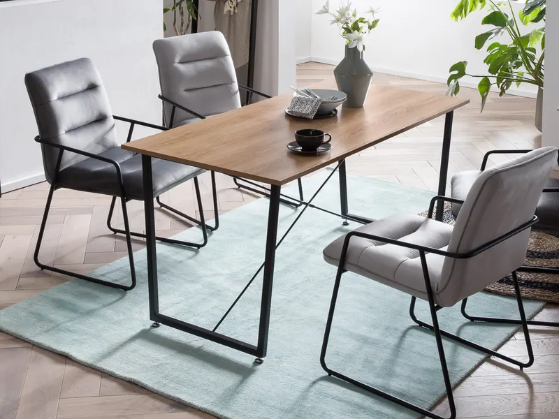 Tisch 140 × 70 cm, Akazie-Dekor/natur, Ansicht 24