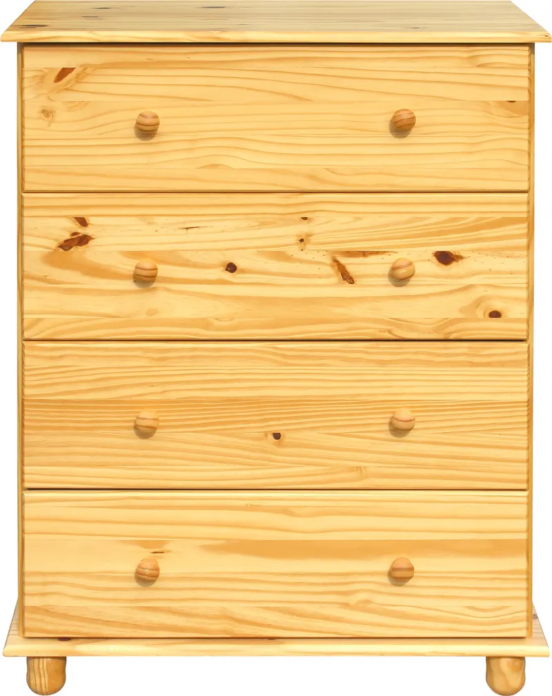 Kommode Kiefer massiv natur lackiert