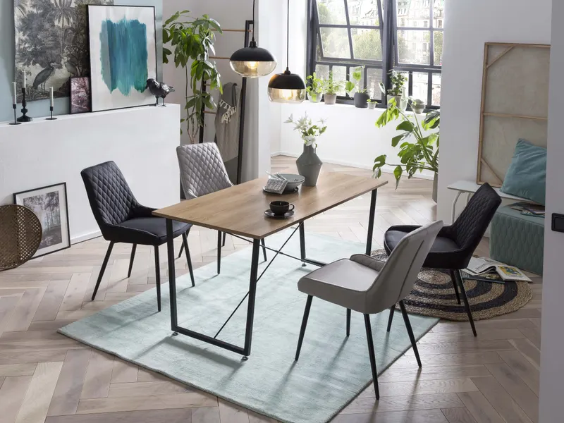 Tisch 140 × 70 cm, Akazie-Dekor/natur, Ansicht 12