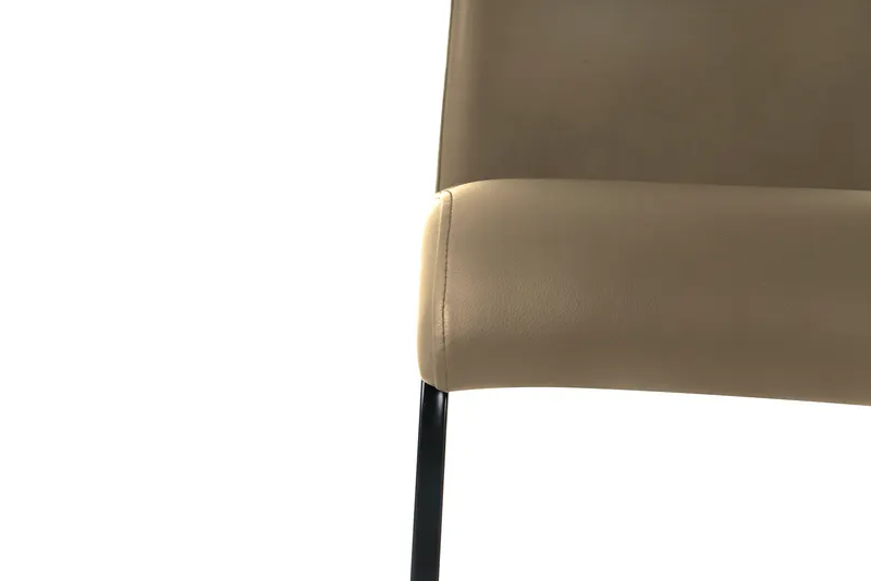 Stuhl, 2er-Set, taupe mit schwarzen Beinen, Ansicht 10