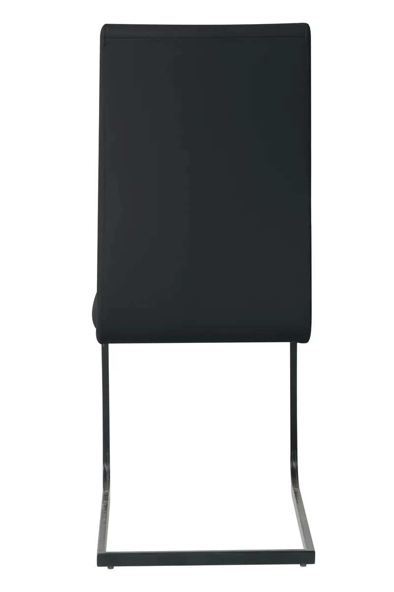Stuhl, 2er-Set, schwarz, Ansicht 6