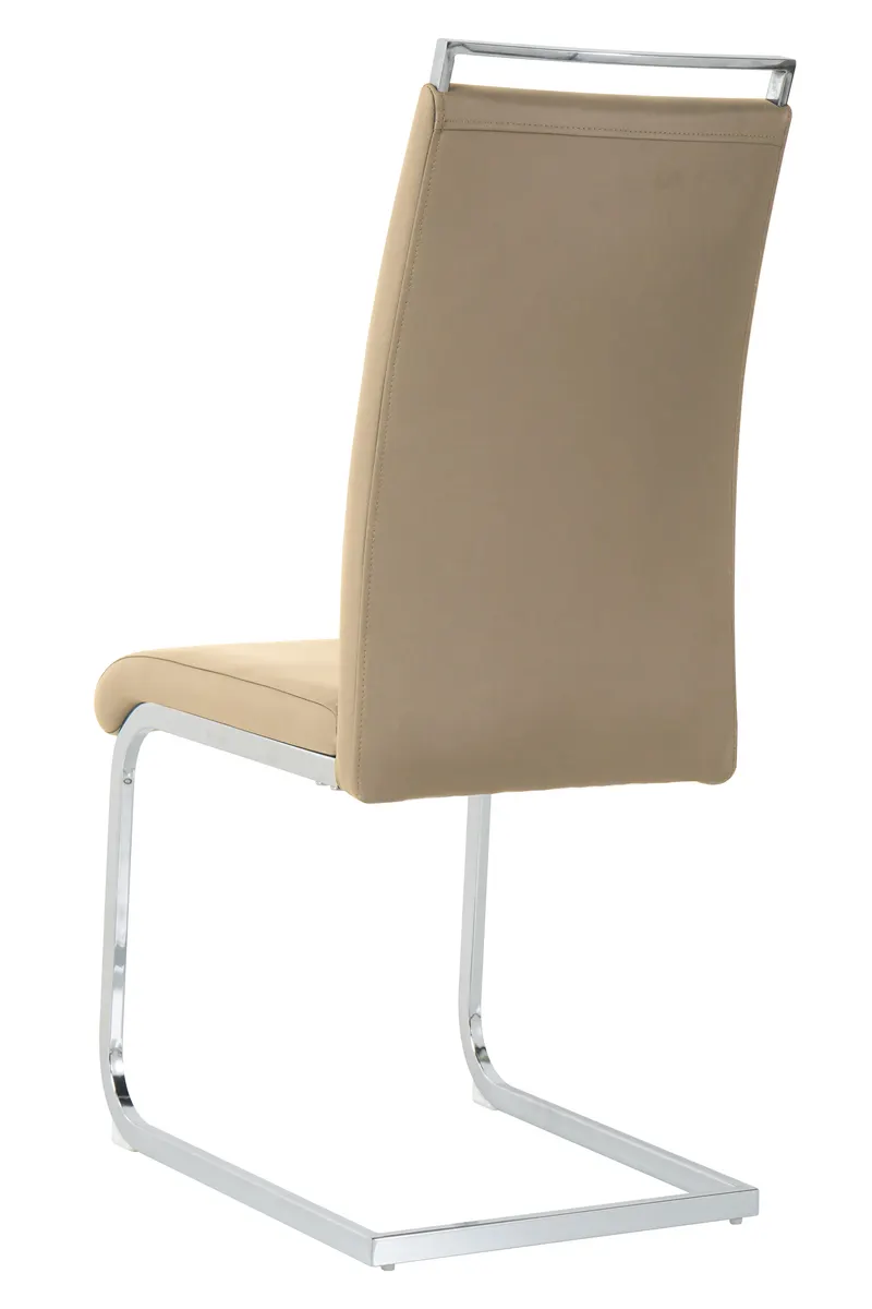 Stuhl, 2er-Set, Kunstleder taupe, Ansicht 5
