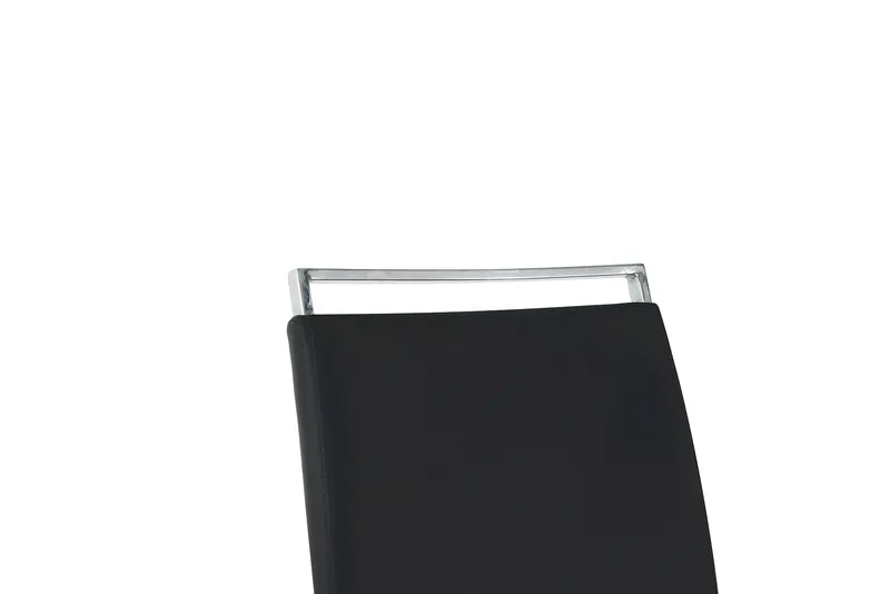 Stuhl, 2er-Set, Kunstleder schwarz, Ansicht 7