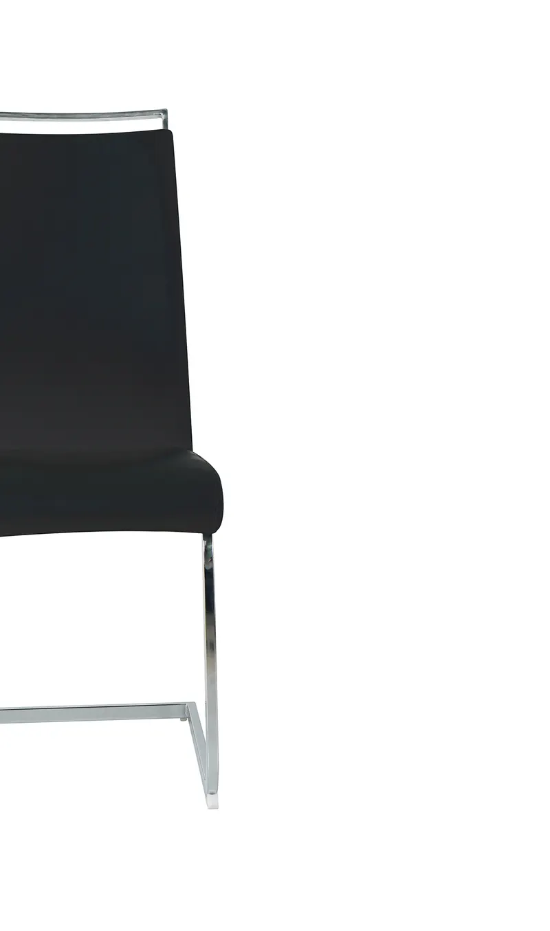 Stuhl, 2er-Set, Kunstleder schwarz, Ansicht 8
